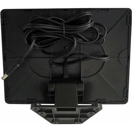 Світлодіодний сонячний прожектор з датчиком TOMI LED/10W/7,4V 1800 mAh IP44 чорний