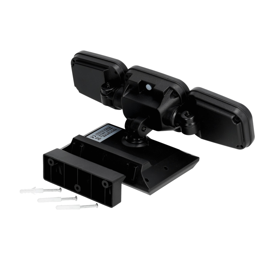 Світлодіодний сонячний прожектор із сенсором LED/1,5 Вт/3,7 В 6000K IP44 2400 мАг