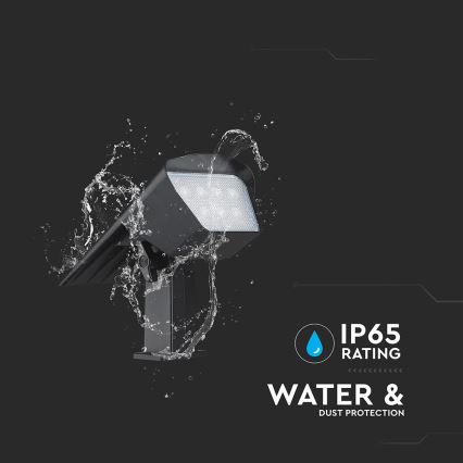 LED сонячний світильник 2в1 LED/1,3W/3,7V 3000/4000/6400K IP65 1200 mAh