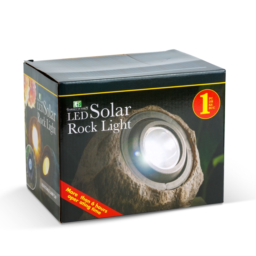 LED сонячний світильник LED/1,2V 1000 mAh IP44 камінь