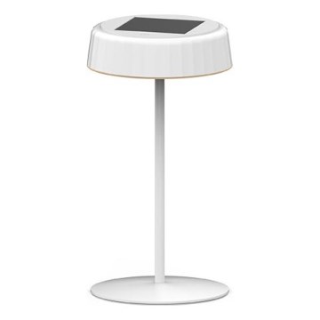 LED Сонячна акумуляторна настільна лампа з регулюванням яскравості VIVIEN LED/3W/5V 2700K 1600 mAh IP54 білий