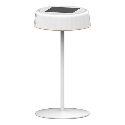 LED Сонячна акумуляторна настільна лампа з регулюванням яскравості VIVIEN LED/3W/5V 2700K 1600 mAh IP54 білий