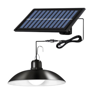 LED сонячна люстра на тросі з регульованою яскравістю і датчиком LED/1,8W/3,7V IP44 6500K 1600 mAh + пульт дистанційного керування