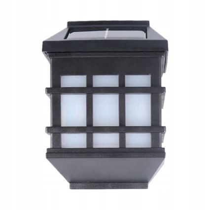 LED сонячний настінний світильник із датчиком сутінків LED/1,2V 600 mAh IP44