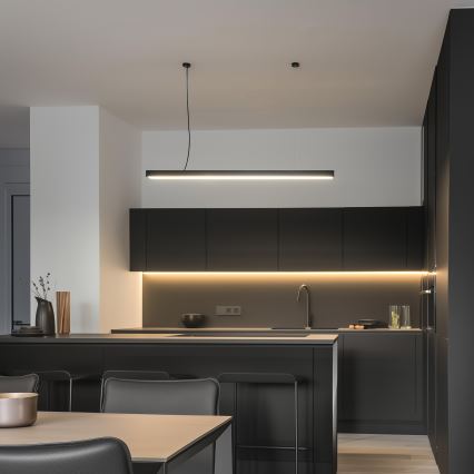 LED стельовий накладний/підвісний світильник CYNIDECO LED/12W/230V 4000K чорний