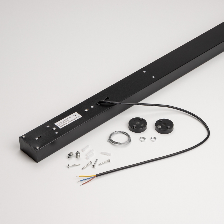 LED стельовий накладний/підвісний світильник CYNIDECO LED/12W/230V 4000K чорний