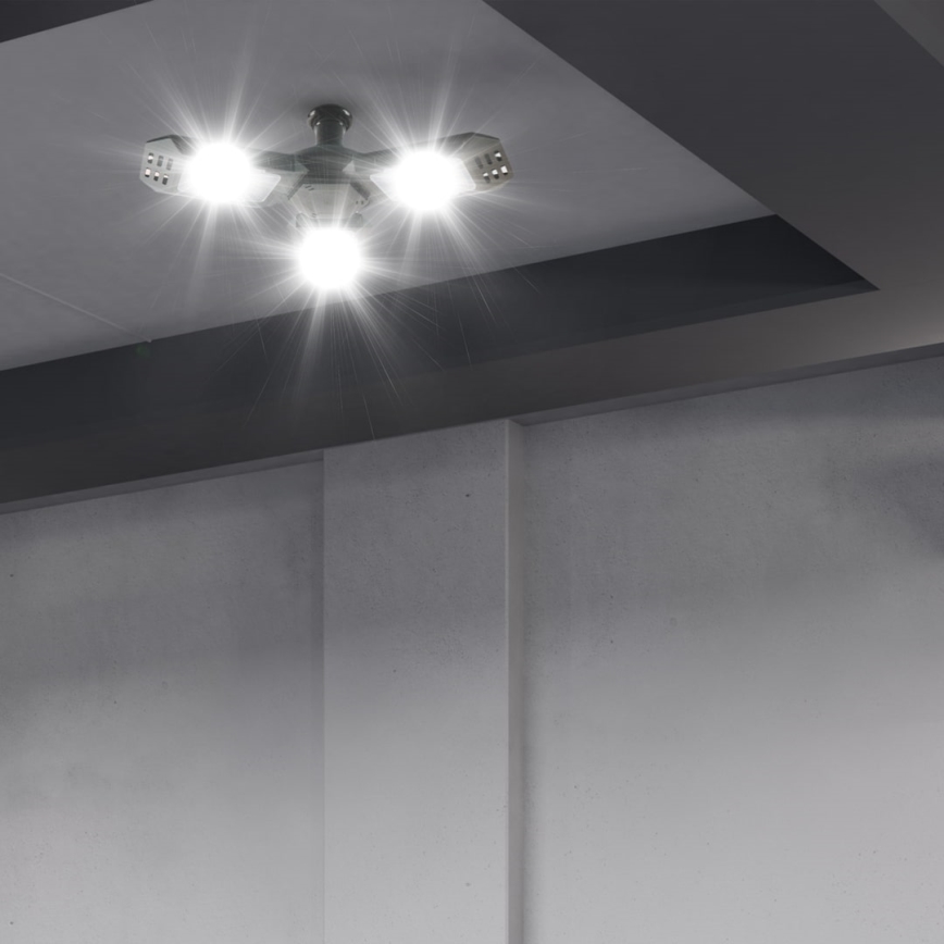 LED Стельовий прожектор 3xE27/16,7W/230V 4000K