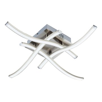 LED стельовий світильник 4xLED/2,6W/230V 3000K матовий хром