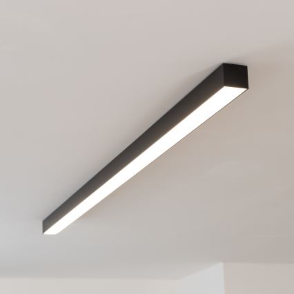 Світлодіодний стельовий світильник ALLDAY BASIC LED/20/30/40W/230V 2700/4000/6000K 120 см чорний