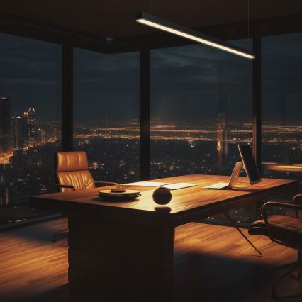 LED-стельовий світильник ALLDAY BASIC LED/40W/230V 2700/4000/6000K чорний