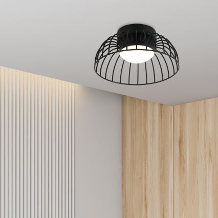 LED стельовий світильник BETSY 12 Вт/230 В діаметр 25 см чорний