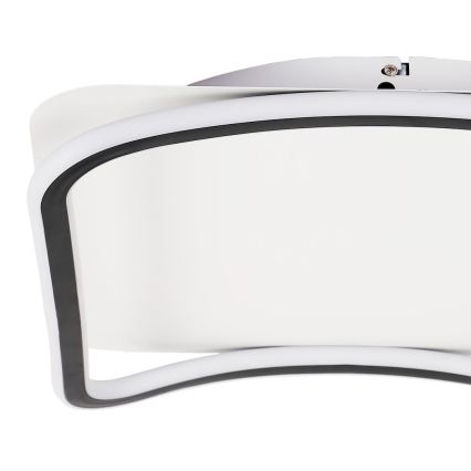 LED стельовий світильник CALI LED/30Вт/230В 40x40 см чорний