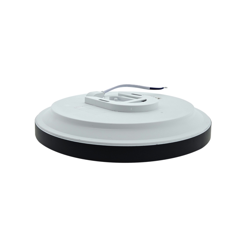 LED стельовий світильник для ванної кімнати FLUME LED/10W/230V діаметром 22,5 см IP44 чорний