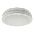 LED стельовий світильник для ванної кімнати з датчиком руху LED/20W/230V 3000/4000/6500K діаметр 23 см IP54 білий