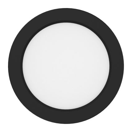 LED стельовий світильник EVORA LED/6 Вт/230 В 3000/4000/6000K діам. 14 см чорний