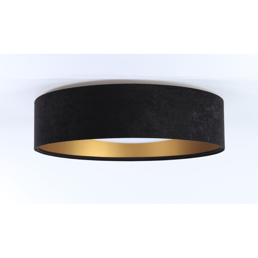 LED стельовий світильник GALAXY LED/24W/230V діаметр 44 см чорний/золотий