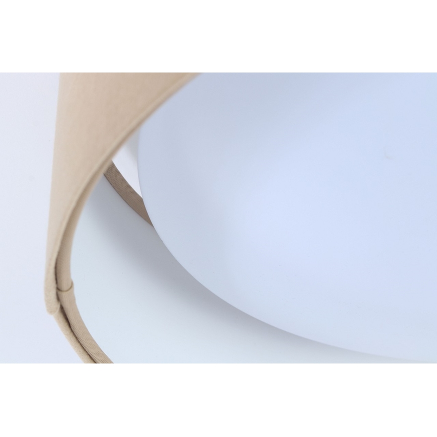 LED стельовий світильник GALAXY LED/24W/230V, діаметр 44 см, бежевий/білий