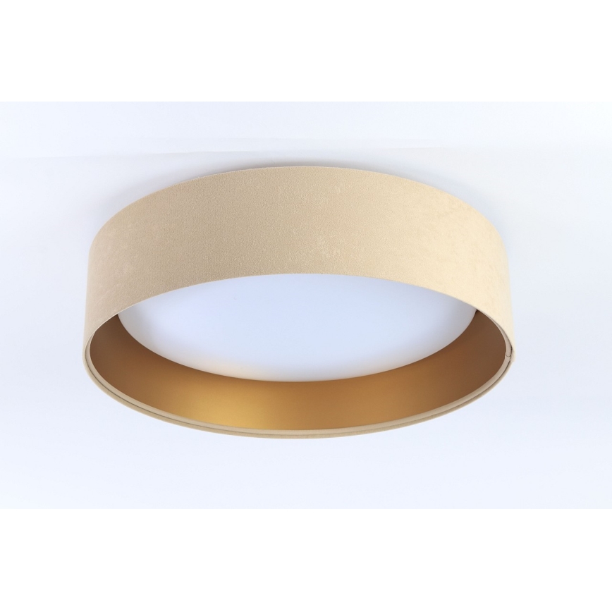 LED стельовий світильник GALAXY LED/24W/230V діам. 44 см бежевий/золотий