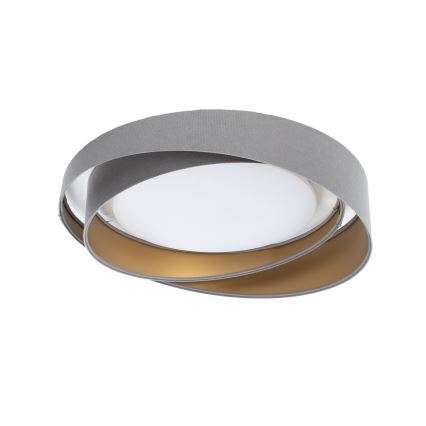 LED стельовий світильник GALAXY MODERN LED/24 Вт/230 В, діаметр 55 см, сірий/золотистий