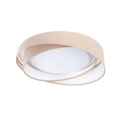 LED стельовий світильник GALAXY MODERN LED/24W/230V діам. 55 см бежевий/білий