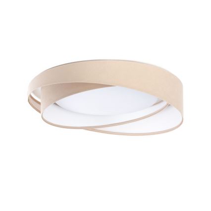 LED стельовий світильник GALAXY MODERN LED/24W/230V діам. 55 см бежевий/білий