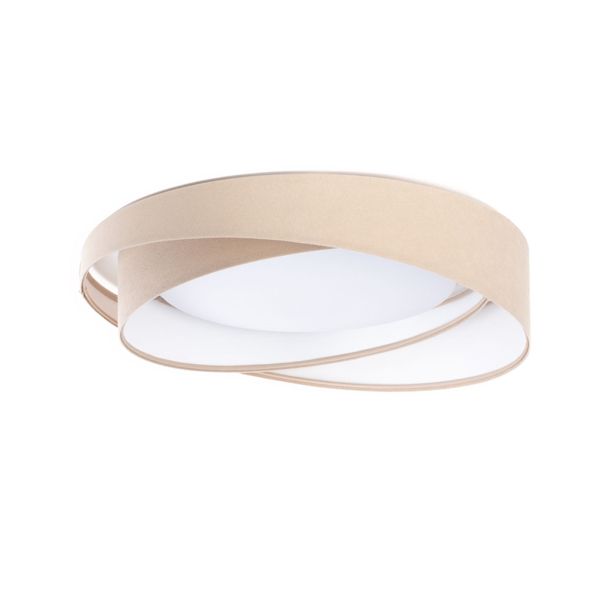 LED стельовий світильник GALAXY MODERN LED/24W/230V діам. 55 см бежевий/білий