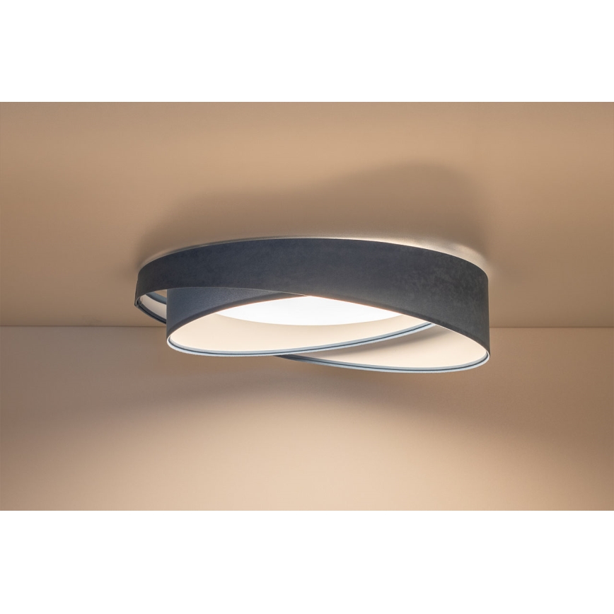LED-стельовий світильник GALAXY MODERN LED/24W/230V, діам. 55 см, синій