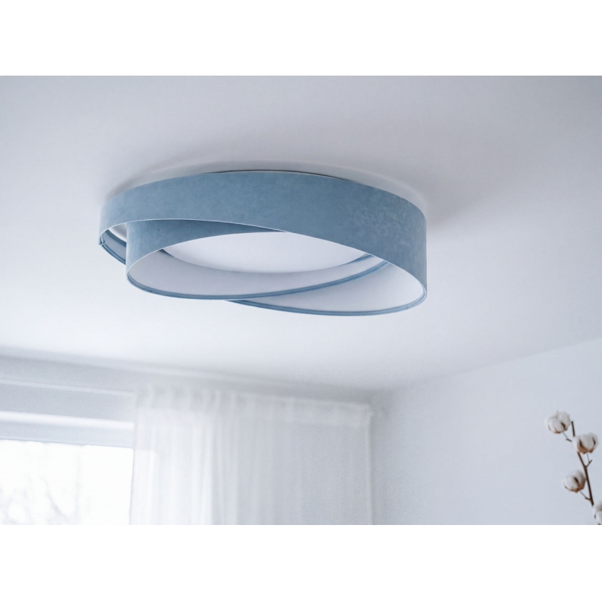 LED-стельовий світильник GALAXY MODERN LED/24W/230V, діам. 55 см, синій