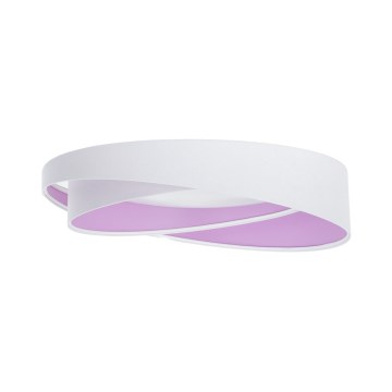 LED-стельовий світильник GALAXY MODERN LED/24W/230V, діаметр 55 см, білий/фіолетовий