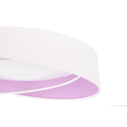 LED-стельовий світильник GALAXY MODERN LED/24W/230V, діаметр 55 см, білий/фіолетовий