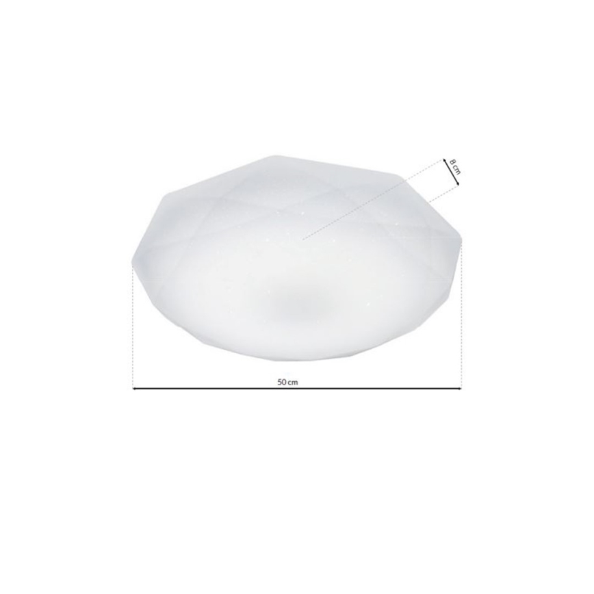 LED стельовий світильник HEX LED/24W/230V