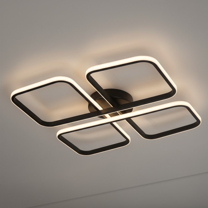LED-стельовий світильник HIDALGO, 40 Вт, 230 В, чорний