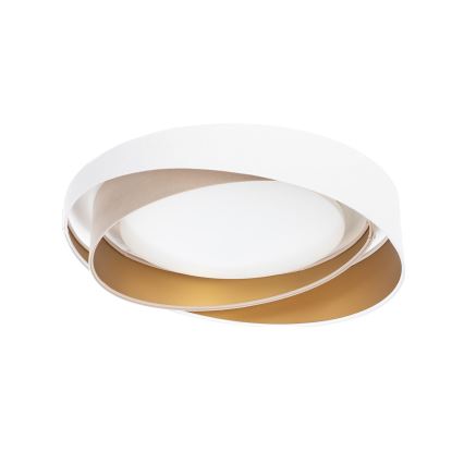 LED стельовий світильник з регульованою яскравістю SMART GALAXY MODERN LED/24W/230V 3000-6500K, діам. 55 см, білий/бежевий/золотистий + пульт дистанційного керування