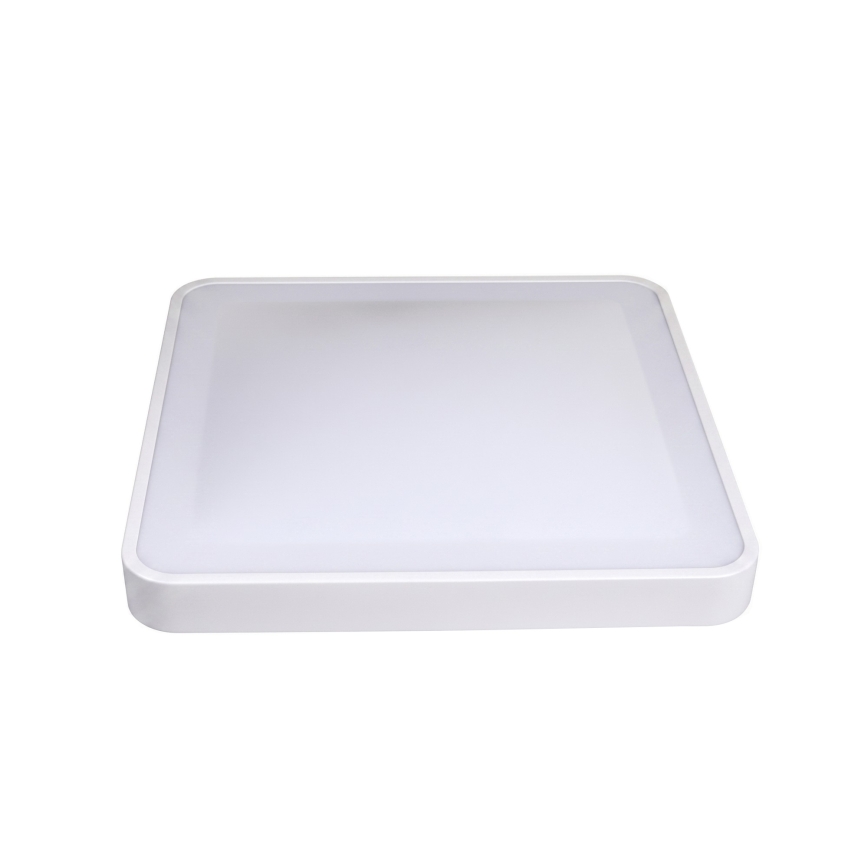 LED стельовий світильник з датчиком руху та датчиком сутінок WILTON LED/24W/230V 4000K 33x33 cm білий