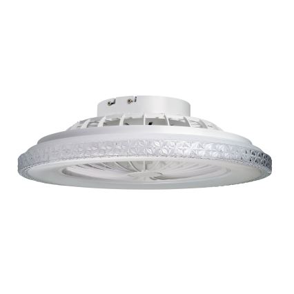 Димований LED стельовий світильник із вентилятором EGYPT LED/48W/230V 3000-6500K білий + пульт дистанційного керування