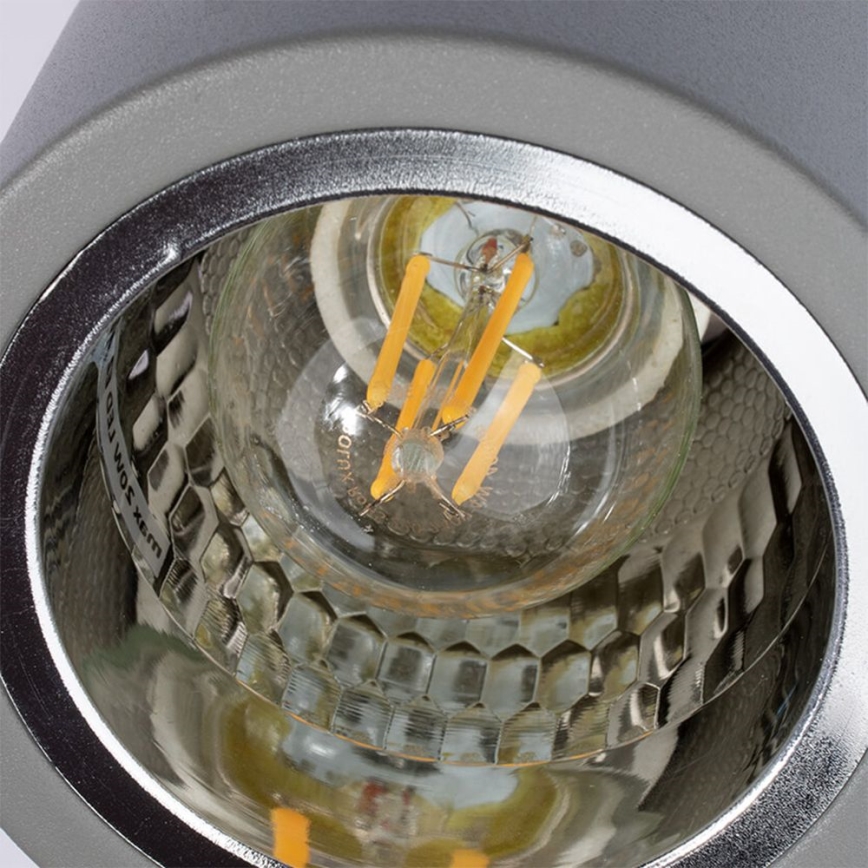 LED Стельовий світильник JUPITER 1xE27/6W/230V 120x98 мм
