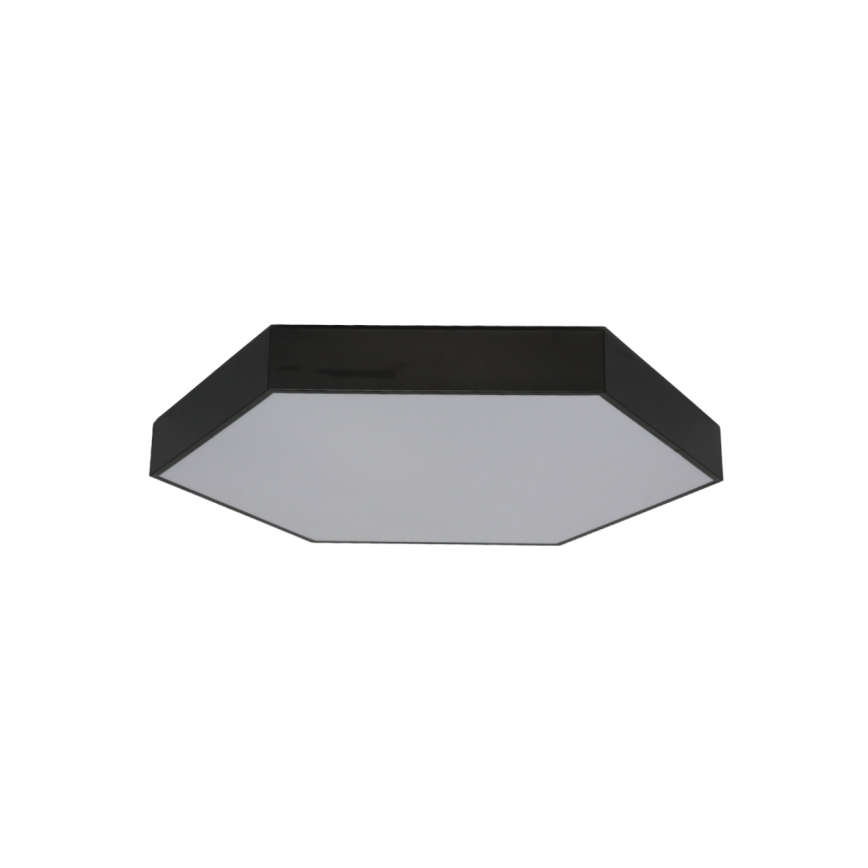 LED стельовий світильник LED/135 Вт/230 В 3000/4000/6500K діам. 80 см чорний