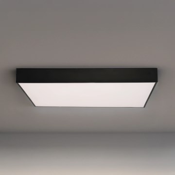 LED стельовий світильник LED/215W/230V 3000/4000/6500K 80x80 cm чорний