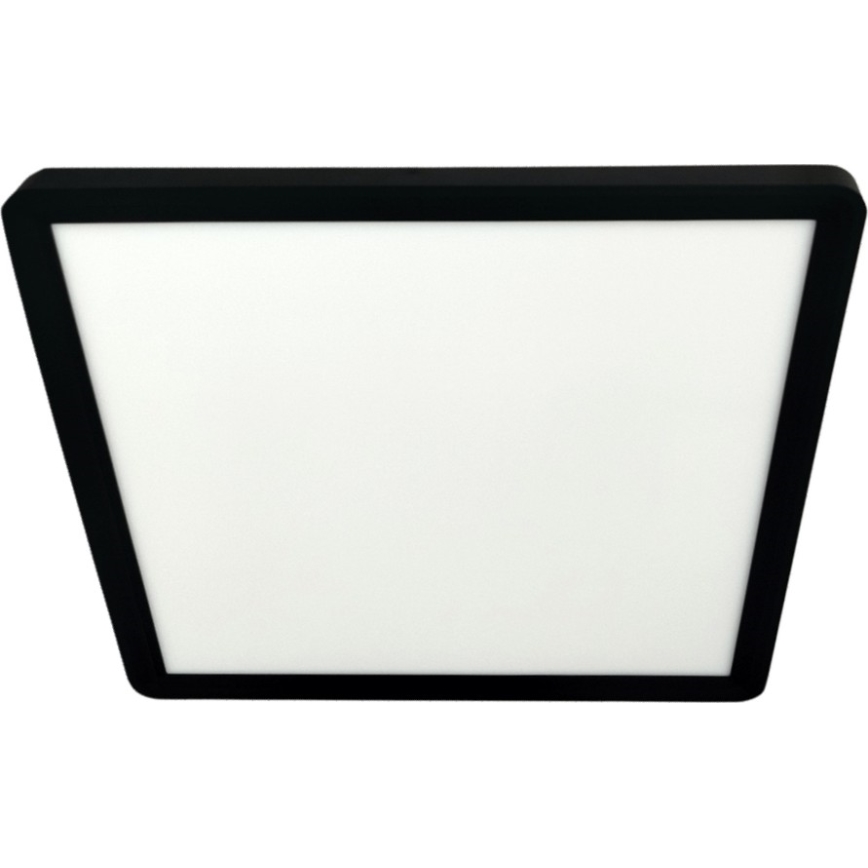 LED стельовий світильник LED/24W/230V 3000/4000/6500K 30x30 cm чорний