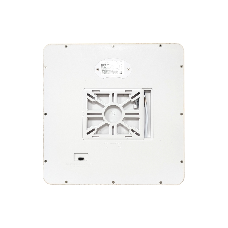 LED стельовий світильник LED/24W/230V 3000/4000/6500K 30x30 см бежевий