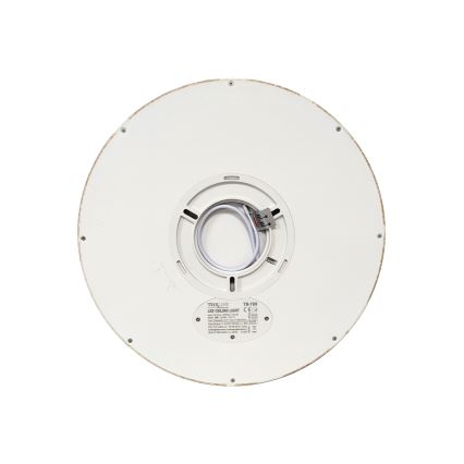 LED стельовий світильник LED/24W/230V 3000/4000/6500K діам. 30 см бежевий