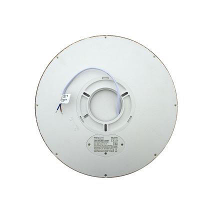 LED-стельовий світильник LED/24W/230V 3000/4000/6500K діаметр 30 см коричневий