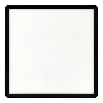 LED стельовий світильник LED/32Вт/230В 3000/4000/6500К 40x40 см чорний