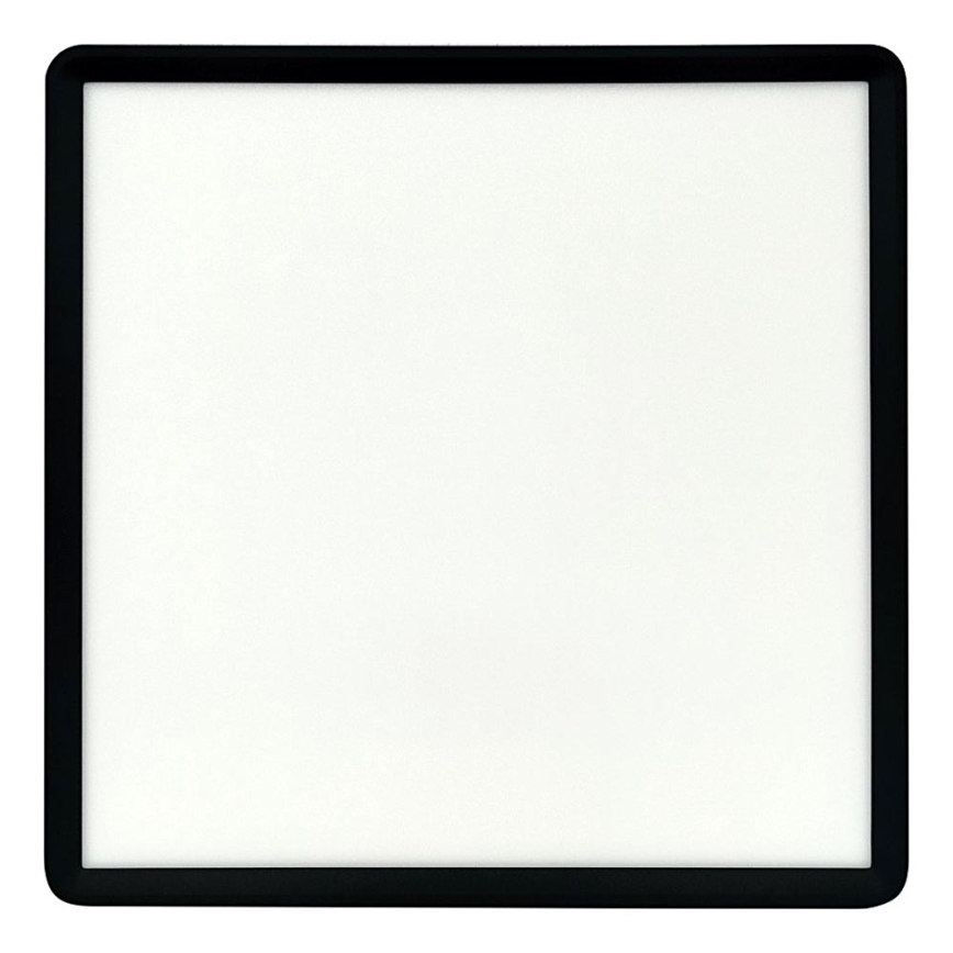 LED стельовий світильник LED/32Вт/230В 3000/4000/6500К 40x40 см чорний