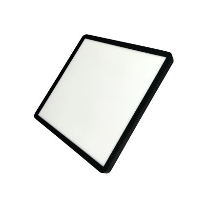 LED стельовий світильник LED/32Вт/230В 3000/4000/6500К 40x40 см чорний