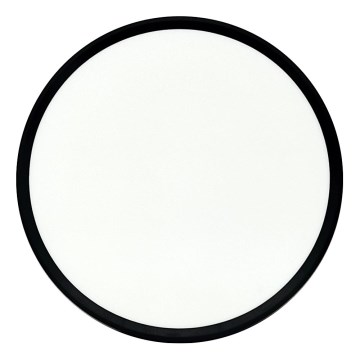 LED стельовий світильник LED/32W/230V 3000/4000/6500K діаметр 40 см чорний