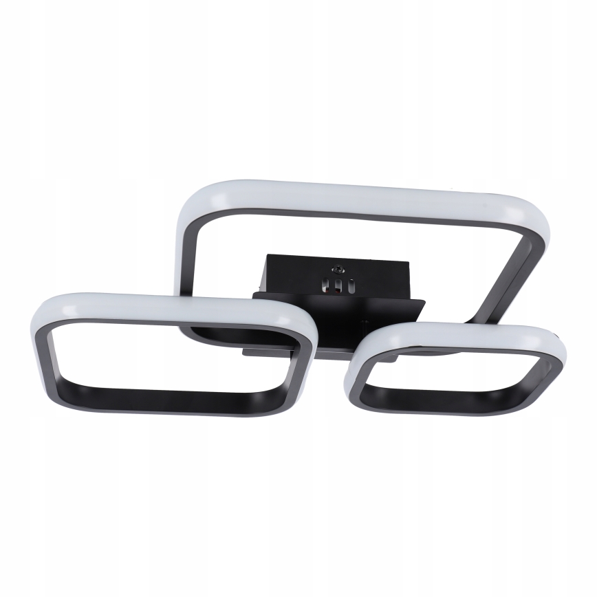 LED стельовий світильник LED/38 Вт/230 В чорний
