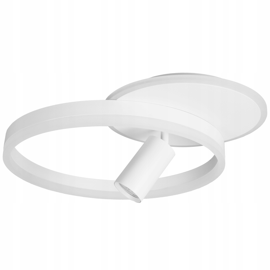 LED-стельовий світильник LED/38W/230V + 1xGU10/30W білий