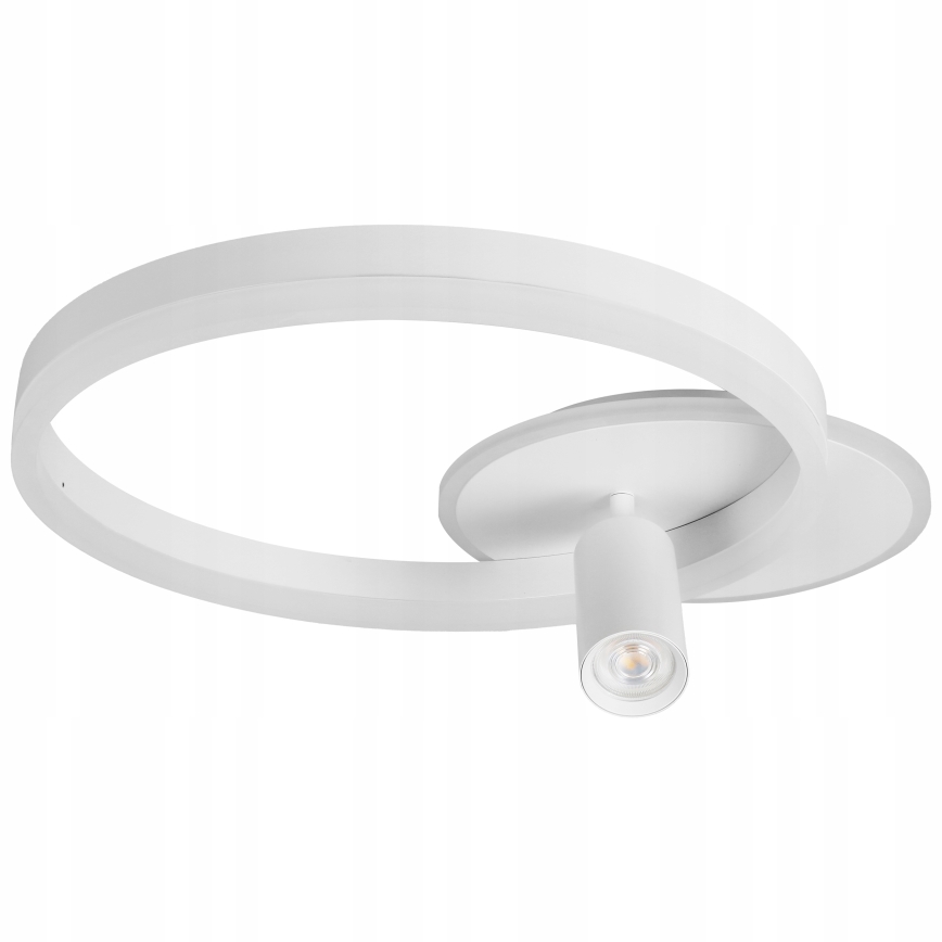 LED-стельовий світильник LED/38W/230V + 1xGU10/30W білий
