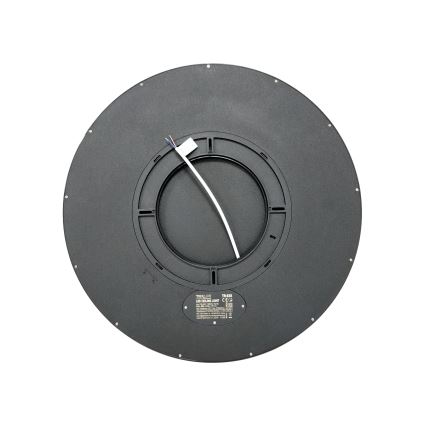 LED стельовий світильник LED/40 Вт/230 В 3000/4000/6500 К, діаметр 50 см, чорний